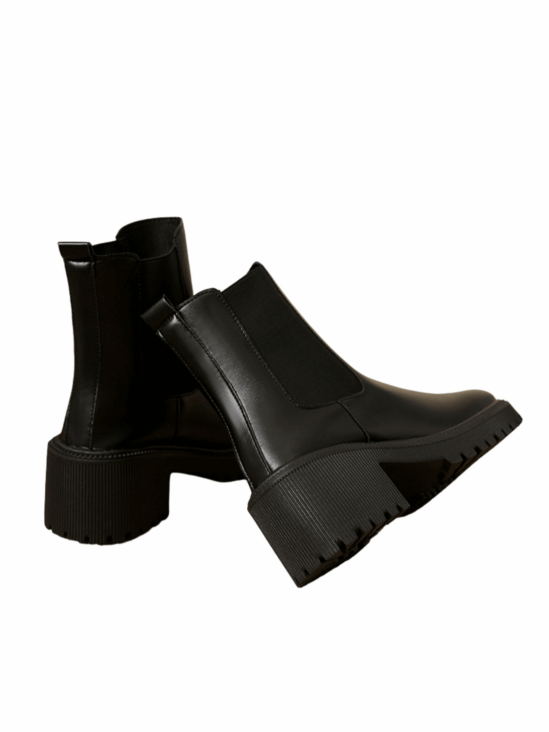 Élan Tempo Platform Boots-Khaki