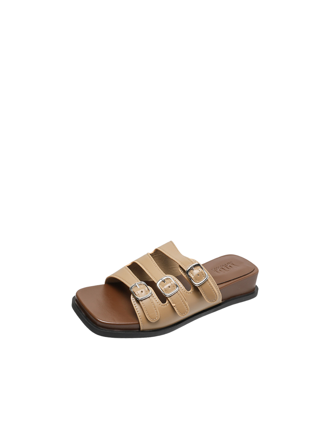 Vita Zen Slip On Sandals-Beige