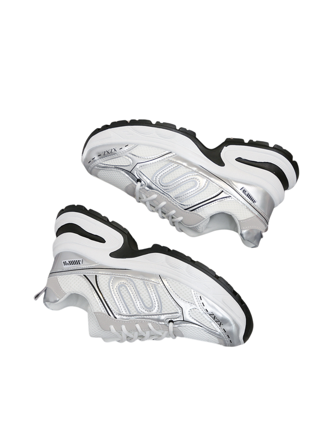 AirStride Breeze Lace-up Sneakers-Gray