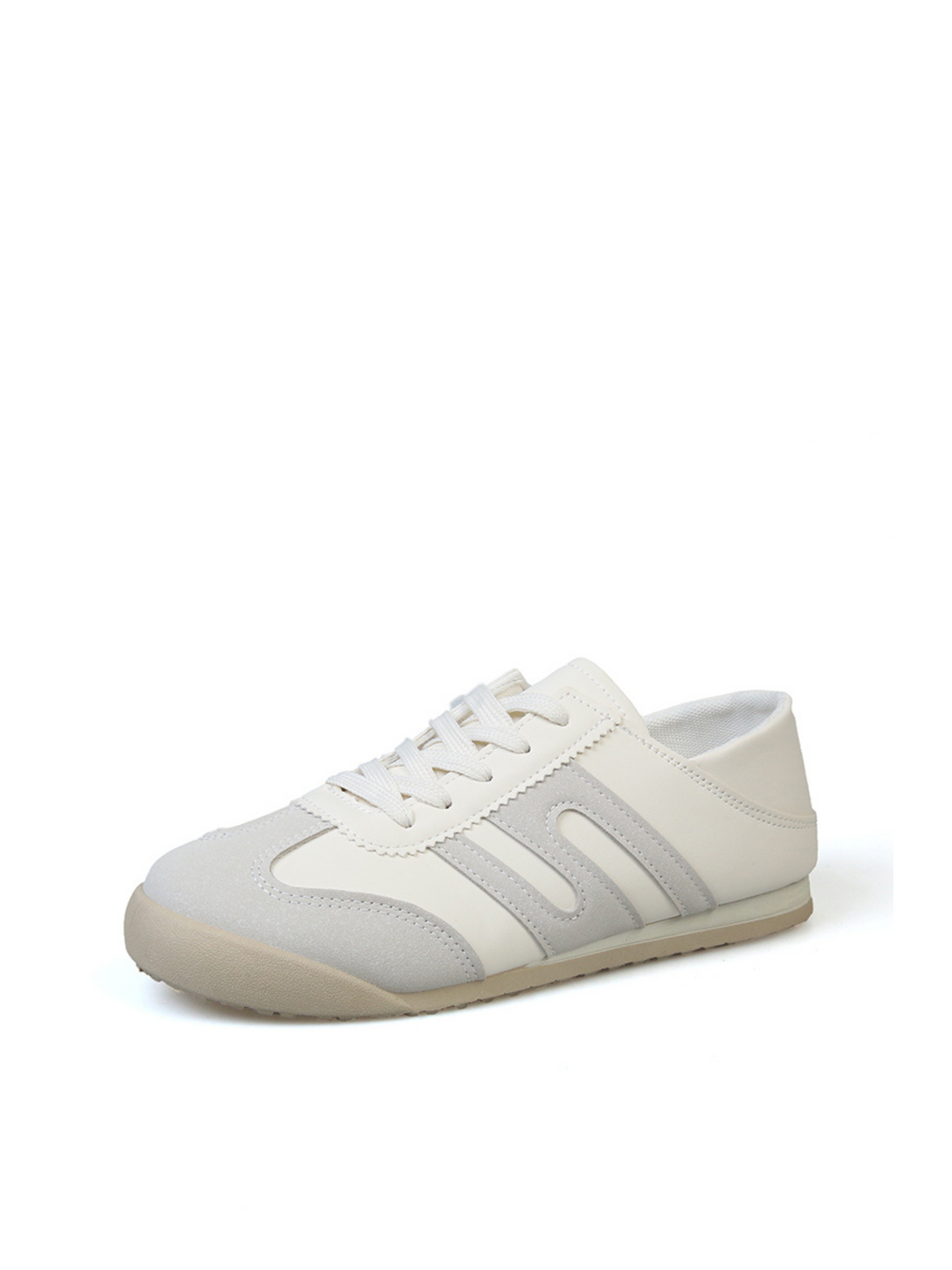Drizzle Lace-up Sneakers-Gray