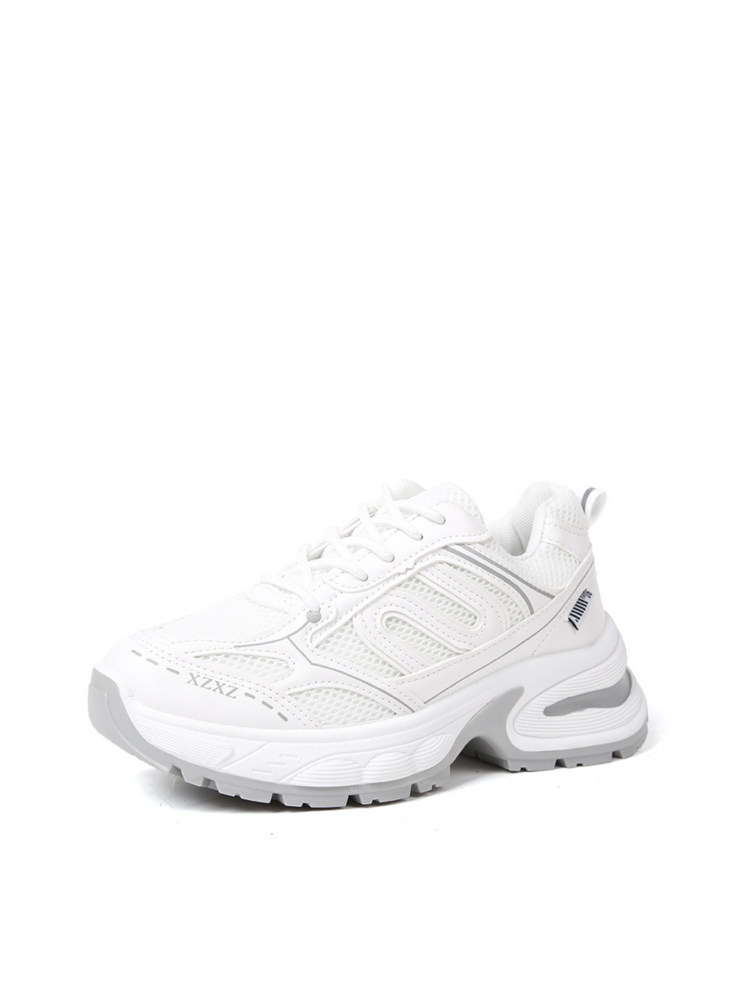 AirStride Breeze Lace-up Sneakers-Gray