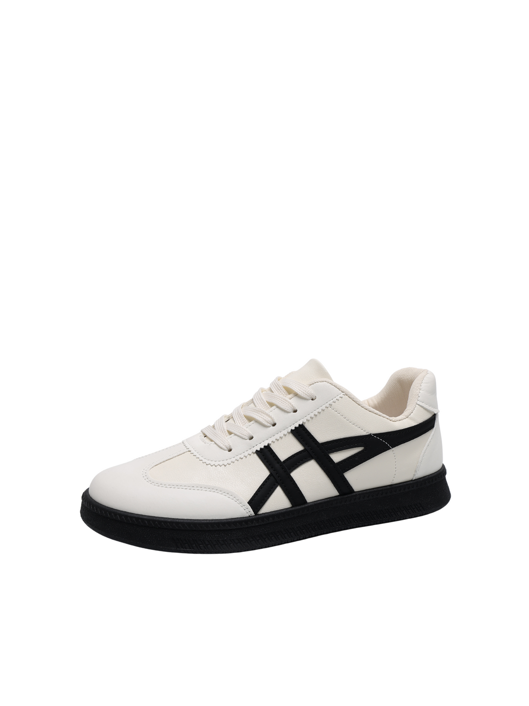 Simple Vitality Lace-up Sneakers-Blue