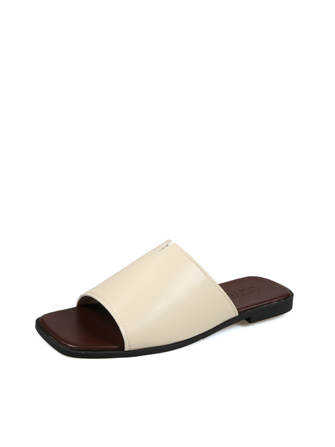 Vita Ease Covered Flat Slides – Camel