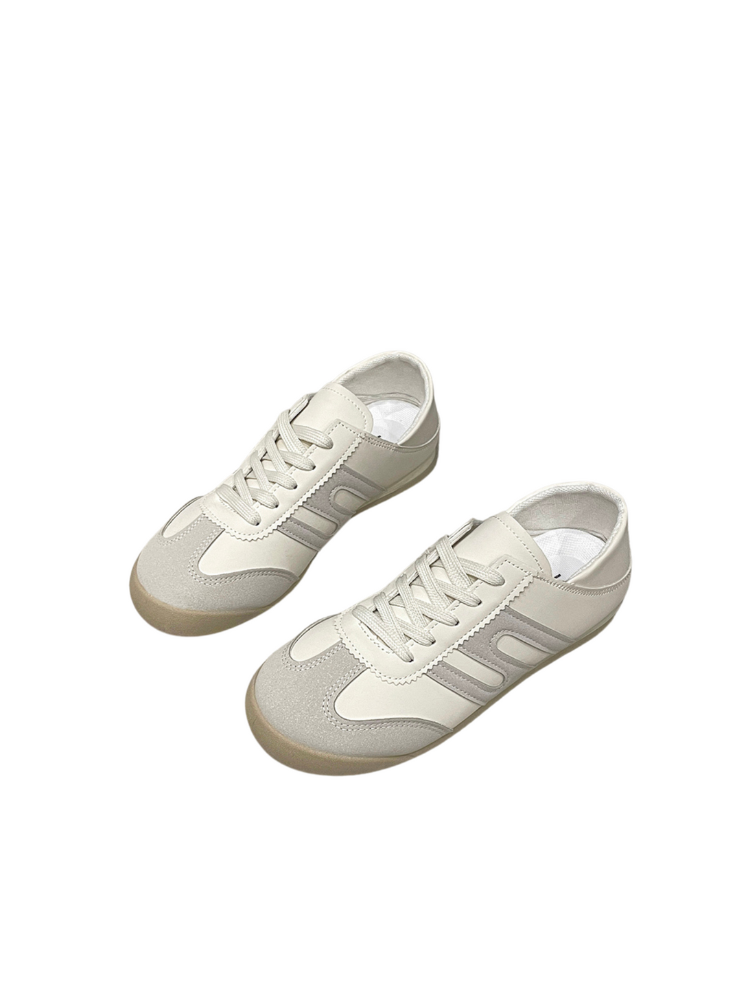 Drizzle Lace-up Sneakers-Gray