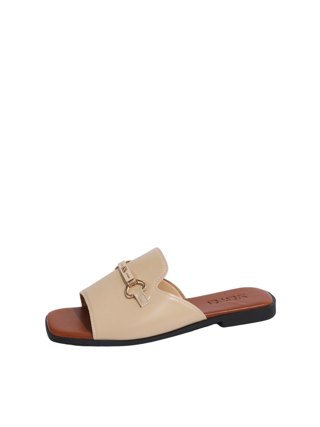Vita Pelle Flat Sandals-Beige