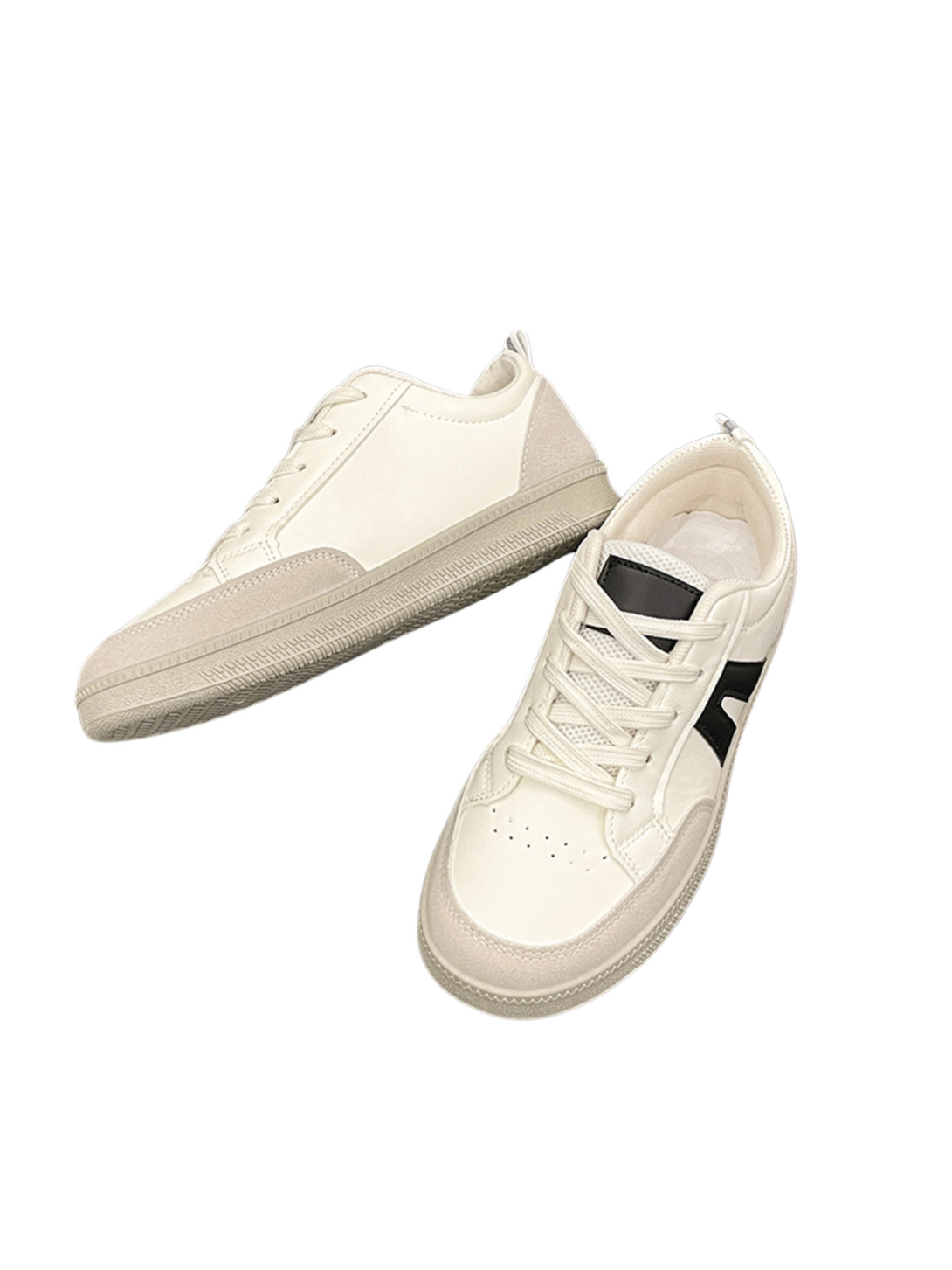 Voyage Lace-up Sneakers-Black