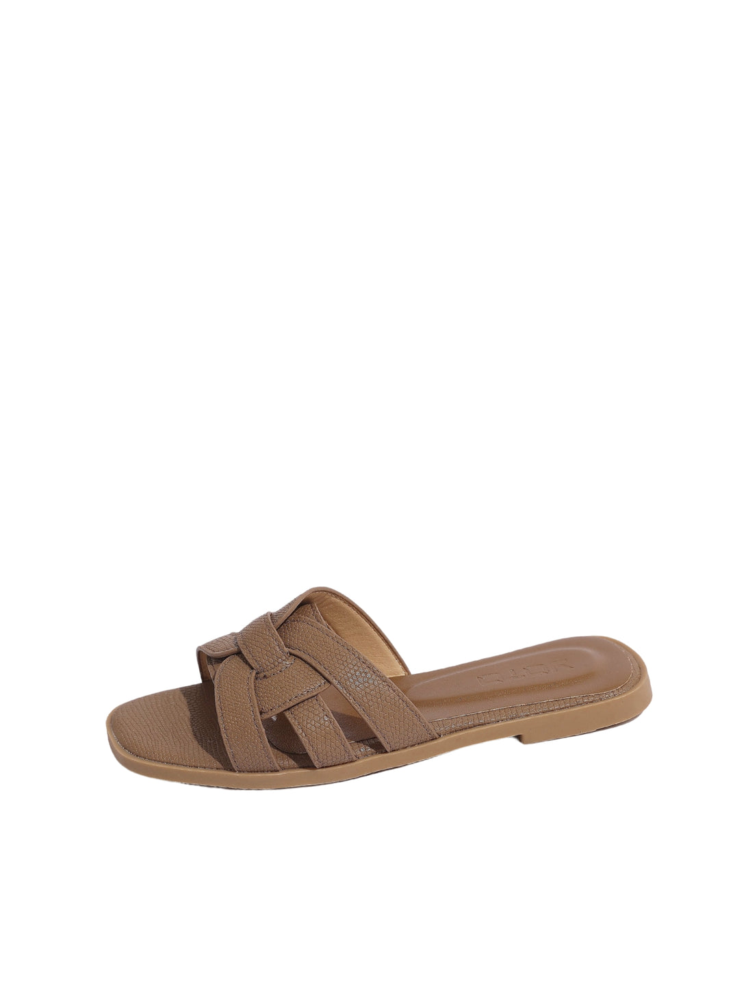Vita Craft Flat Sandals-Beige