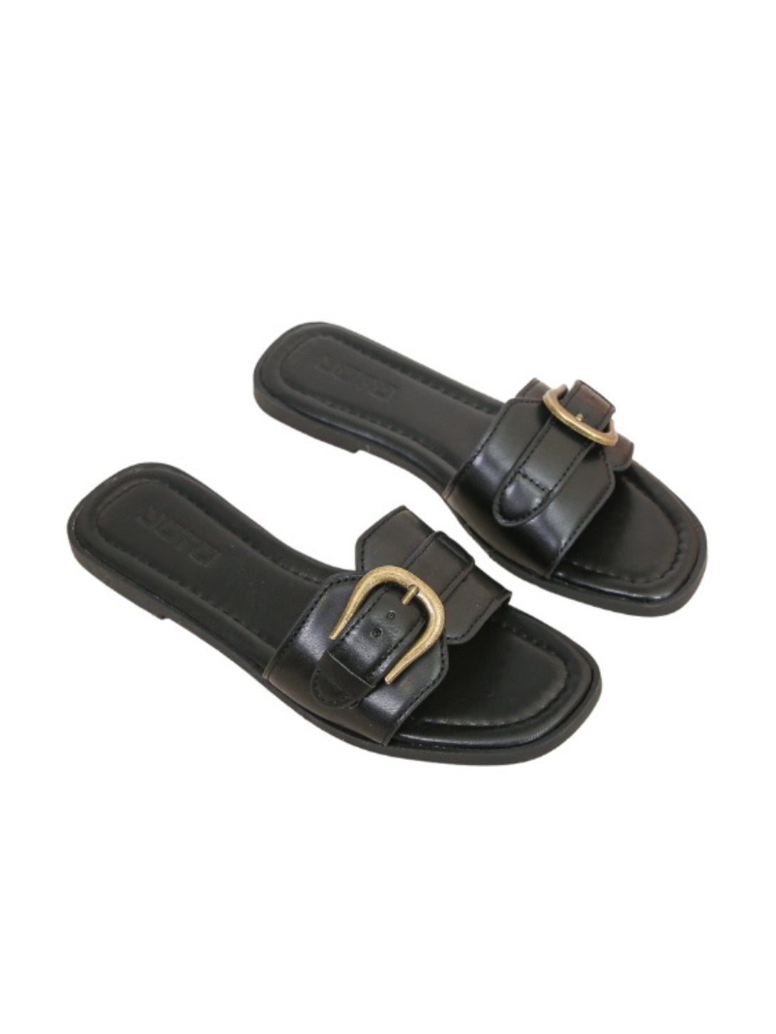 Urban Nova Flat Slides- Brown