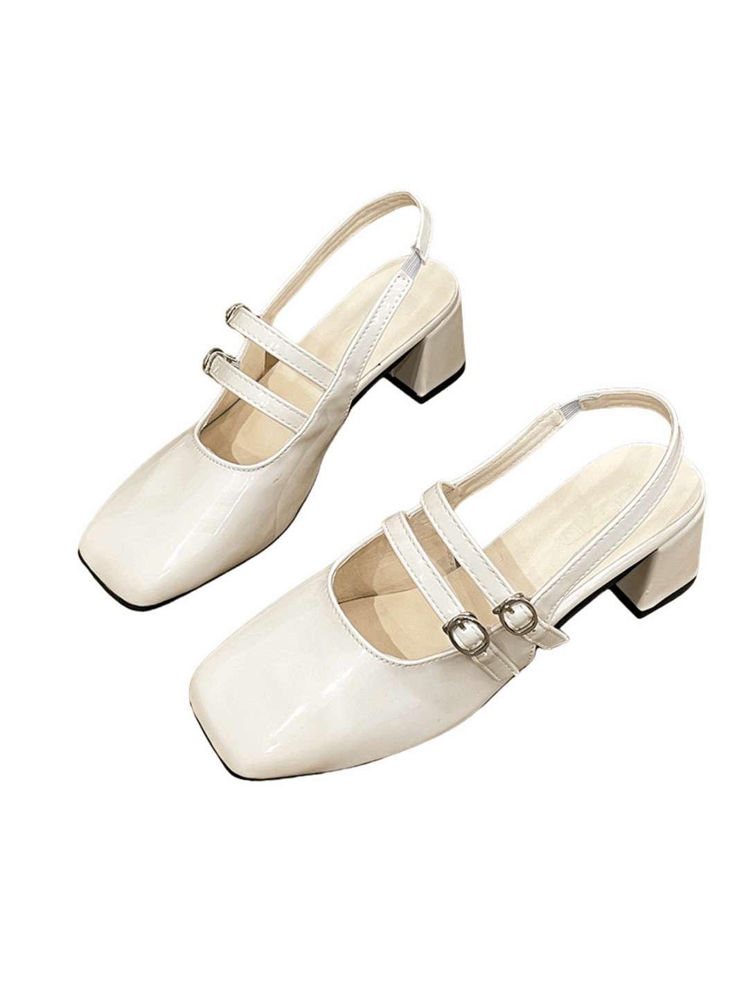 Élan Vivid Mary Jane Loafers-Brown