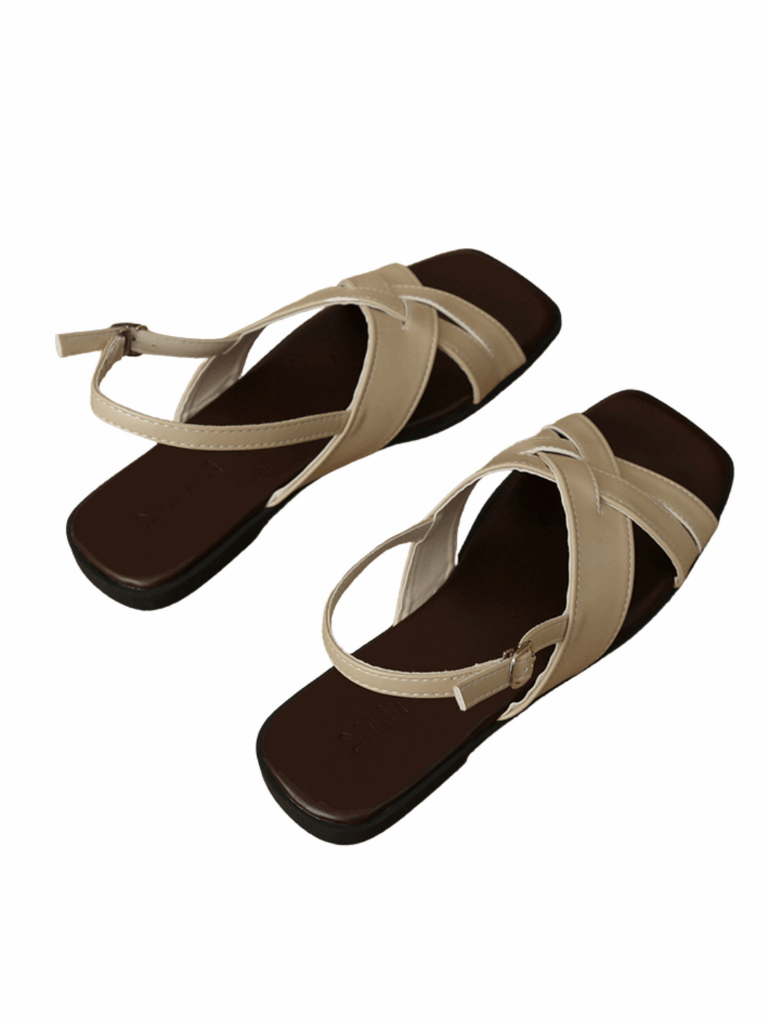 Vita Flex Flat Sandal-Off White