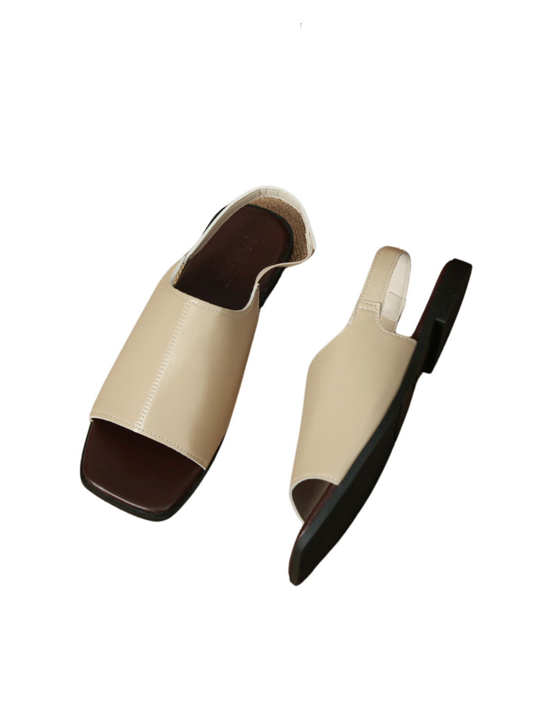 Vita Calm Flat Sandal-Black