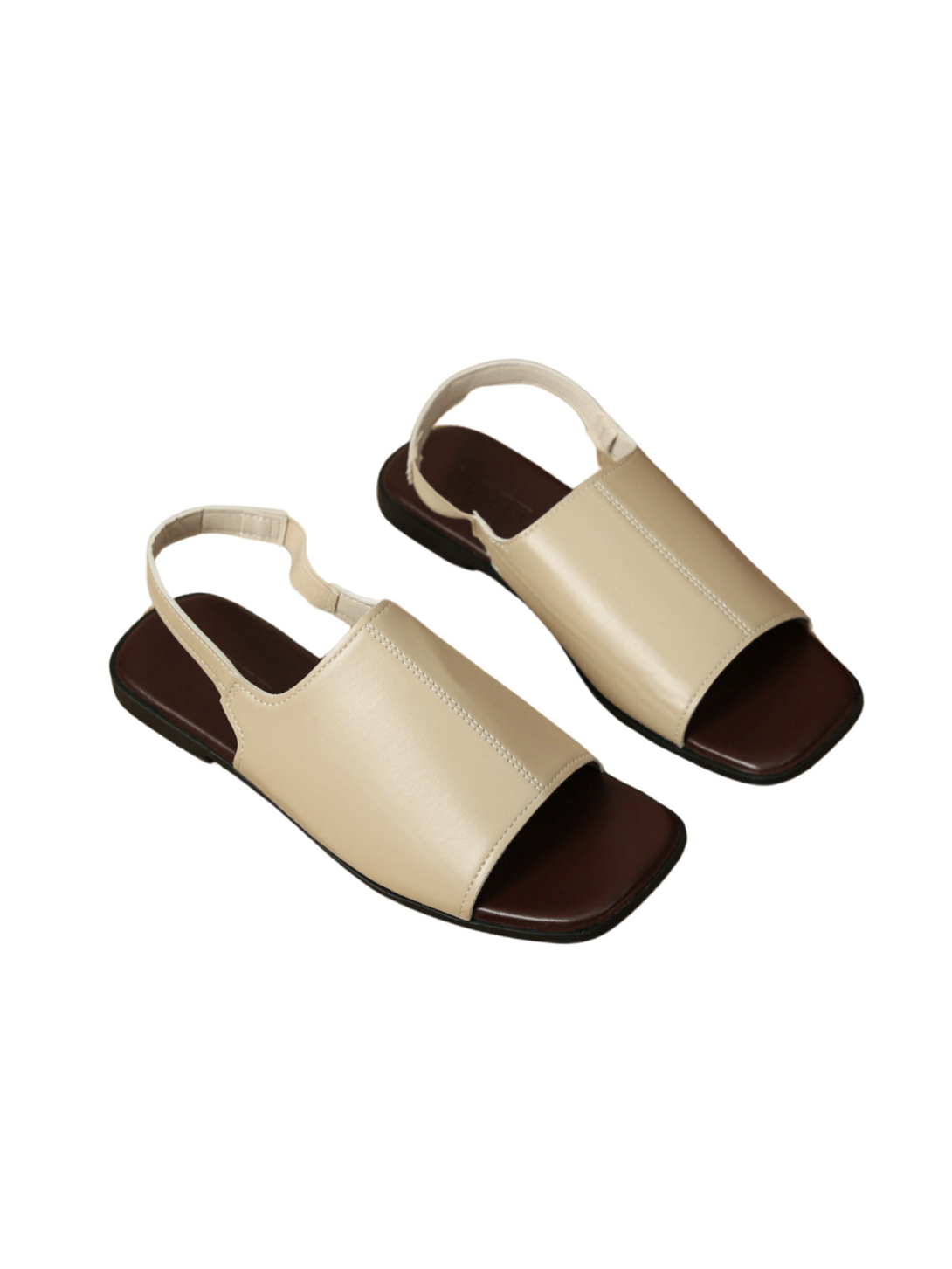 Vita Calm Flat Sandal-Black