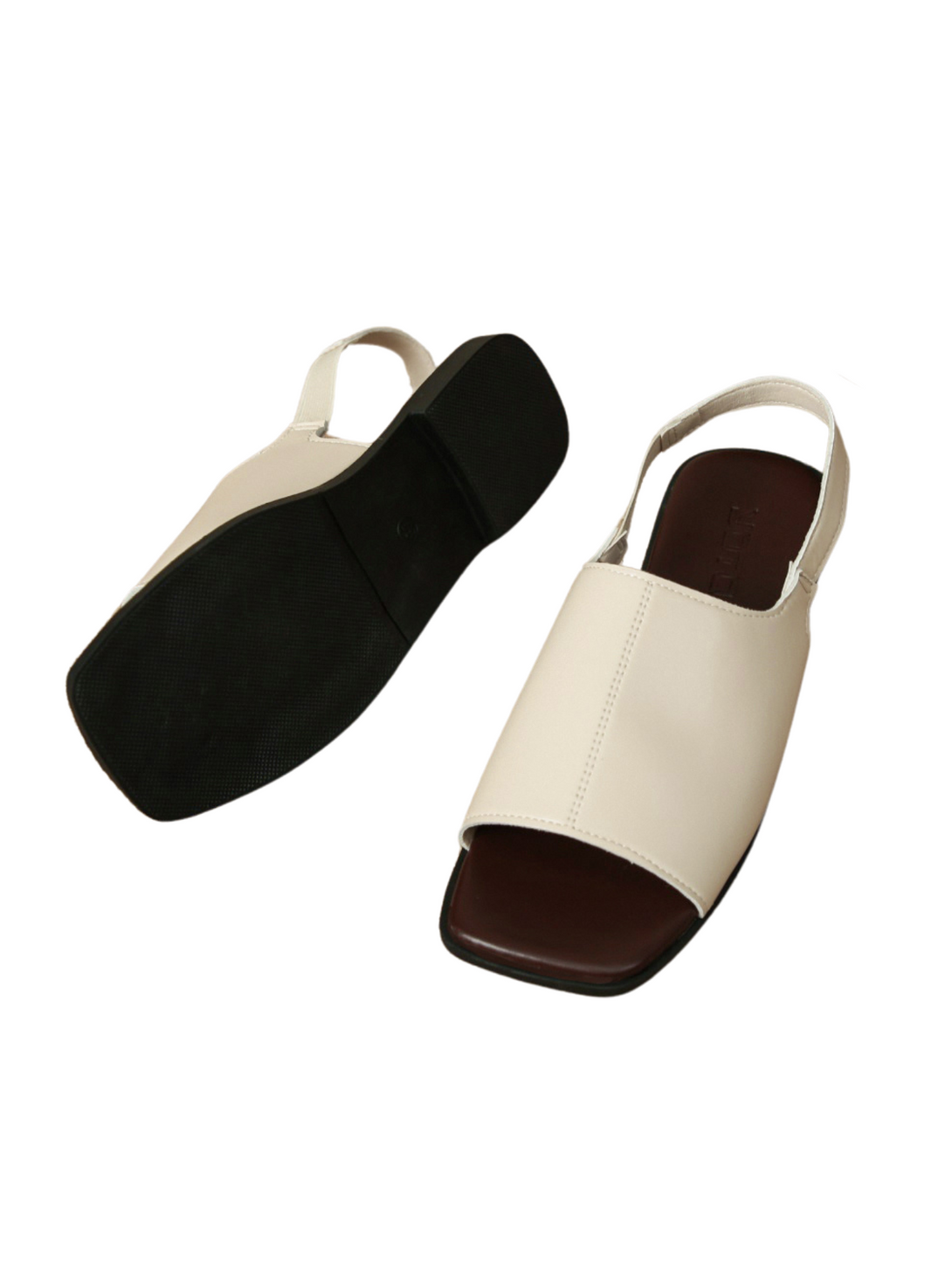 Vita Calm Flat Sandal-Black