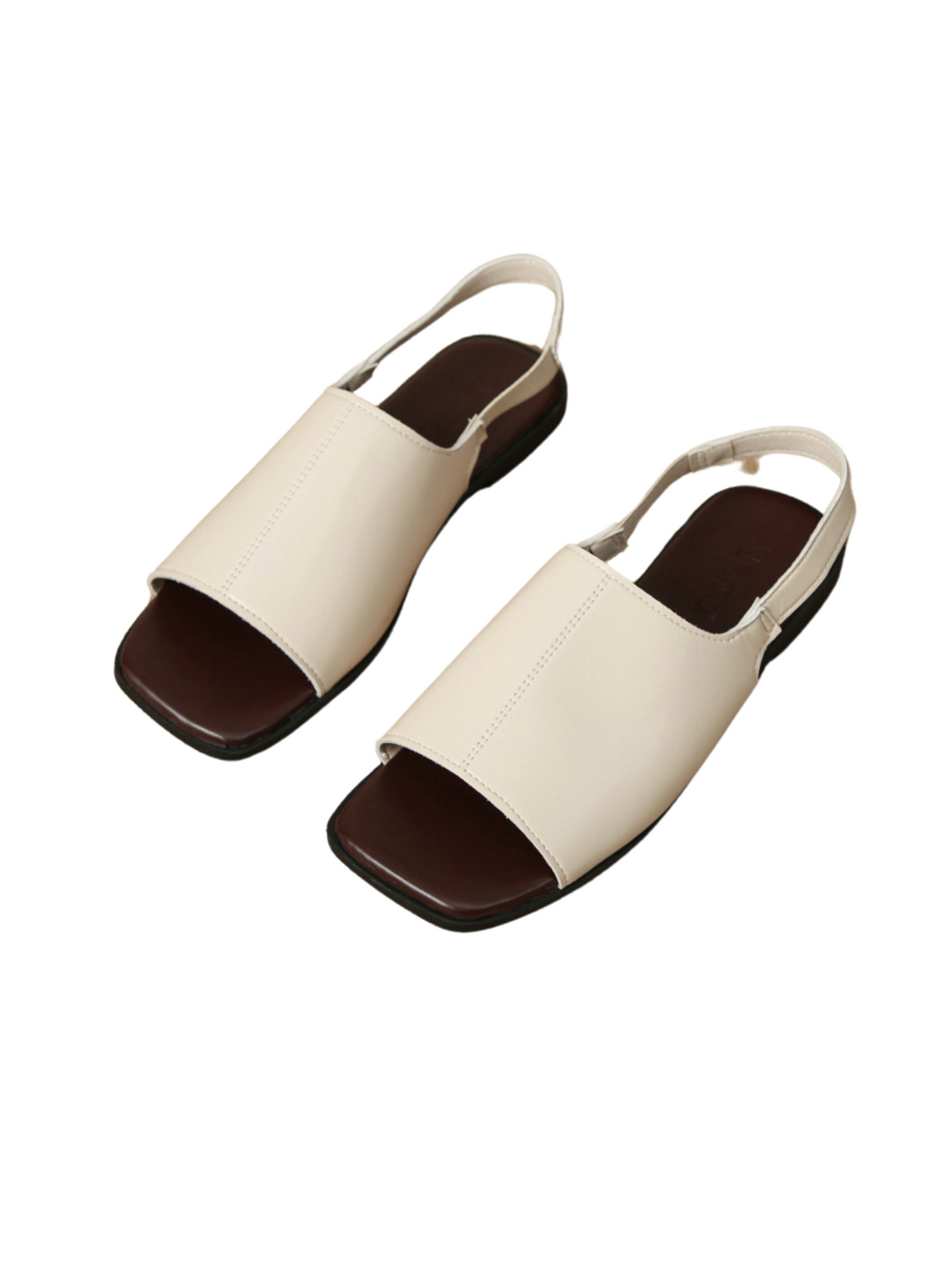 Vita Calm Flat Sandal-Black