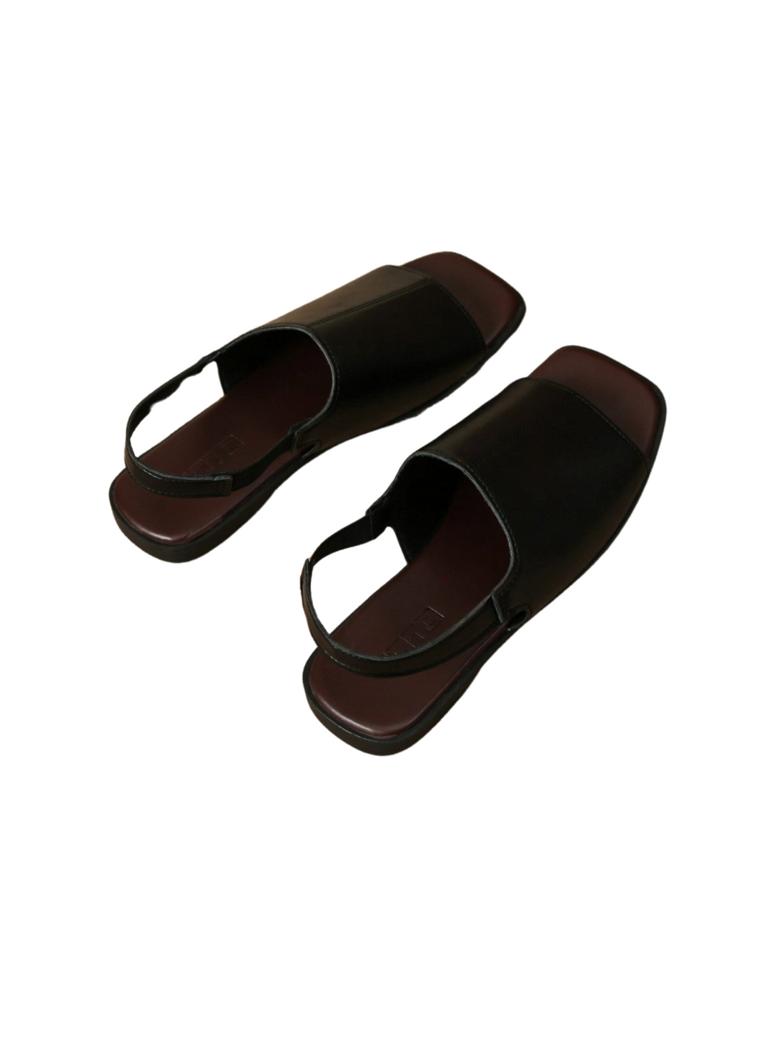 Vita Calm Flat Sandal-Black