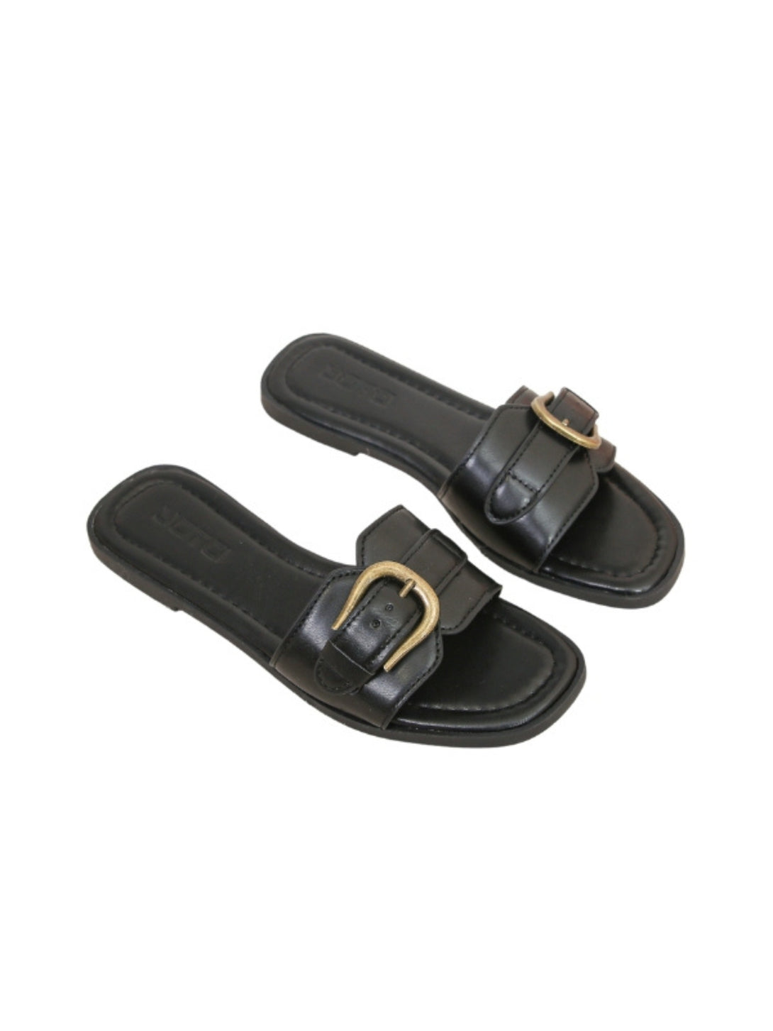 Urban Nova Flat Slides- Brown