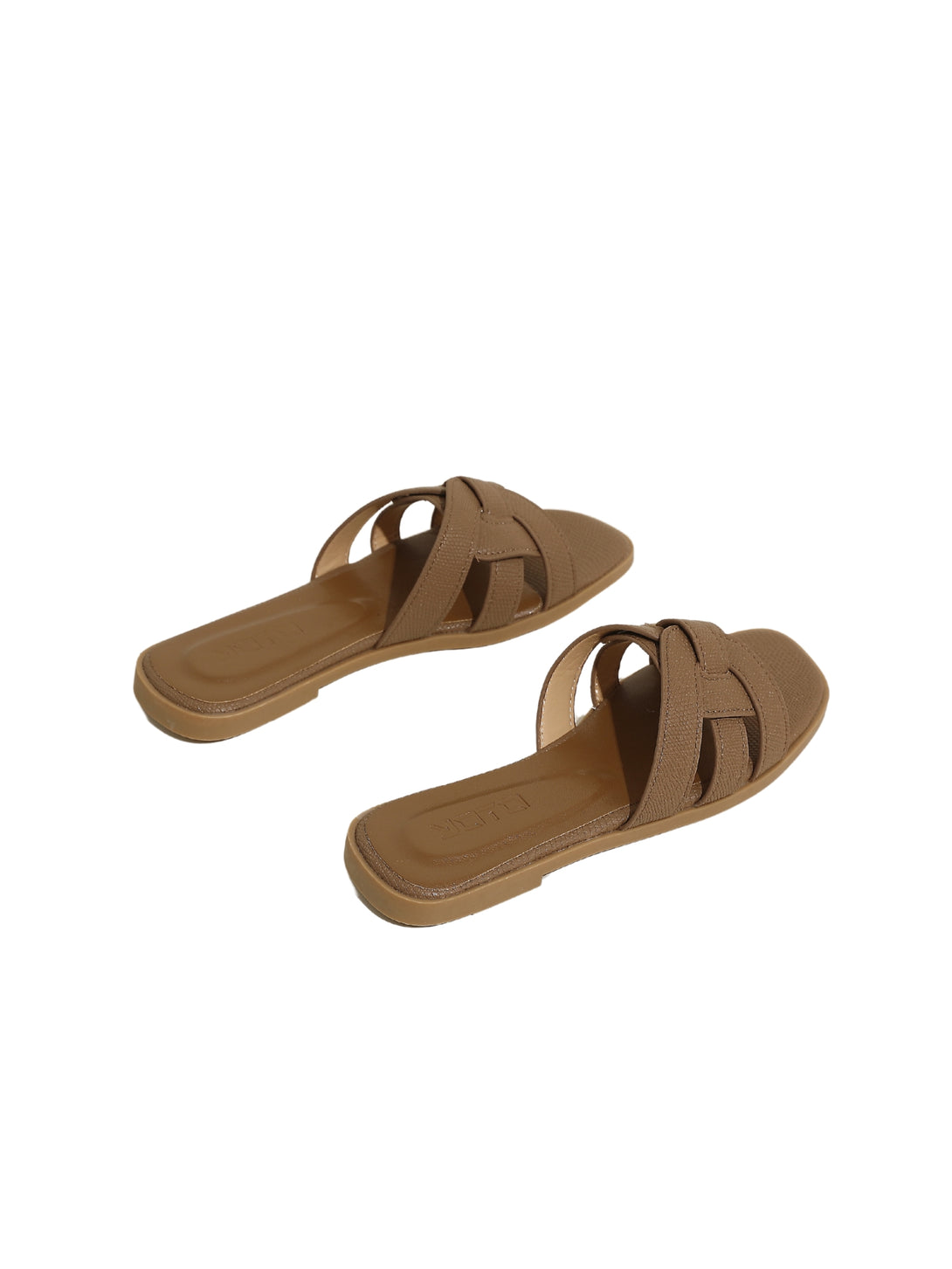 Vita Craft Flat Sandals-Beige