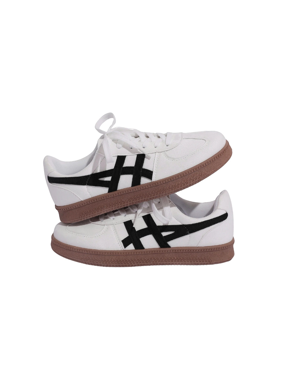 Velouré Aeris Lace-up Sneakers-Red