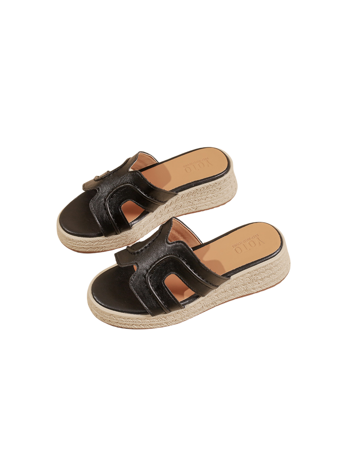 Driftwalk Breeze Espadrille Slide Sandals-Off-White