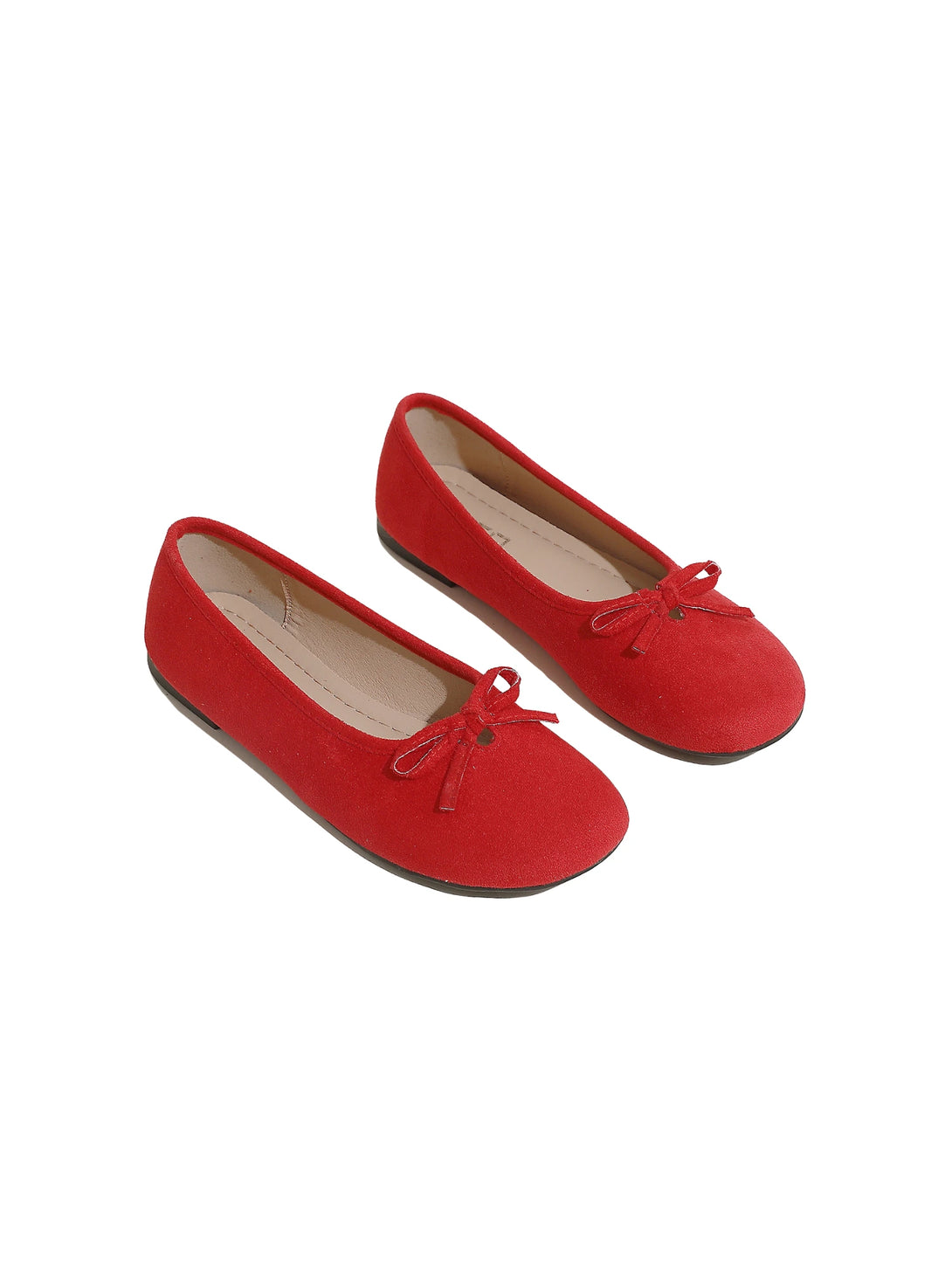 Velouré Axis Close Toe Suede Loafer-Apricot
