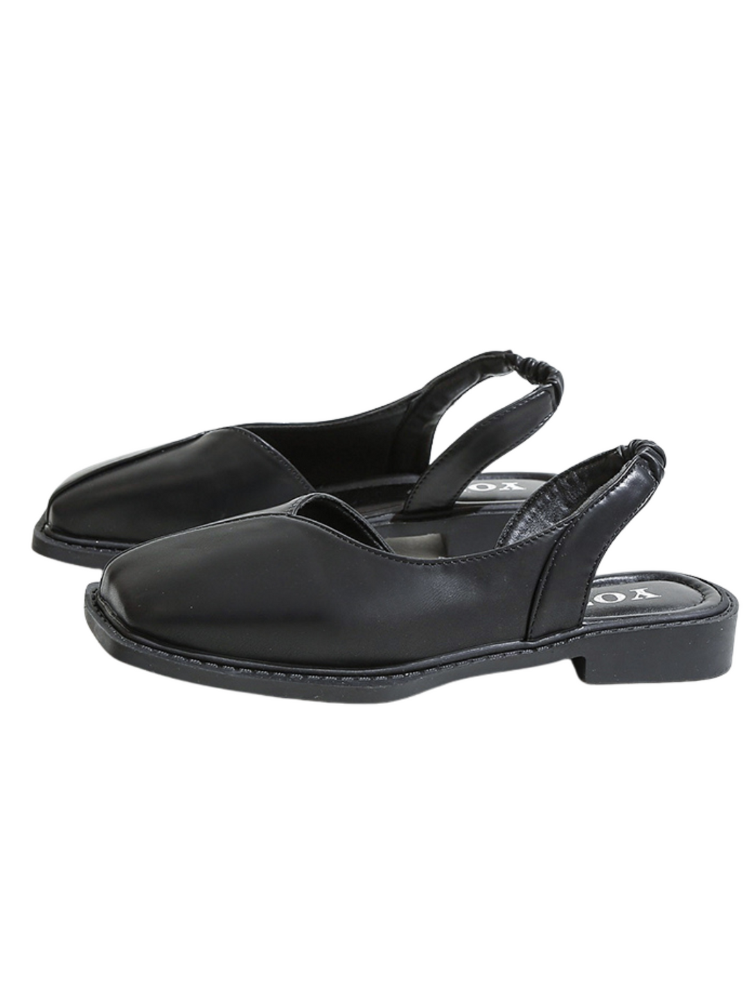 Vita Wander Close Toe Loafers-Black