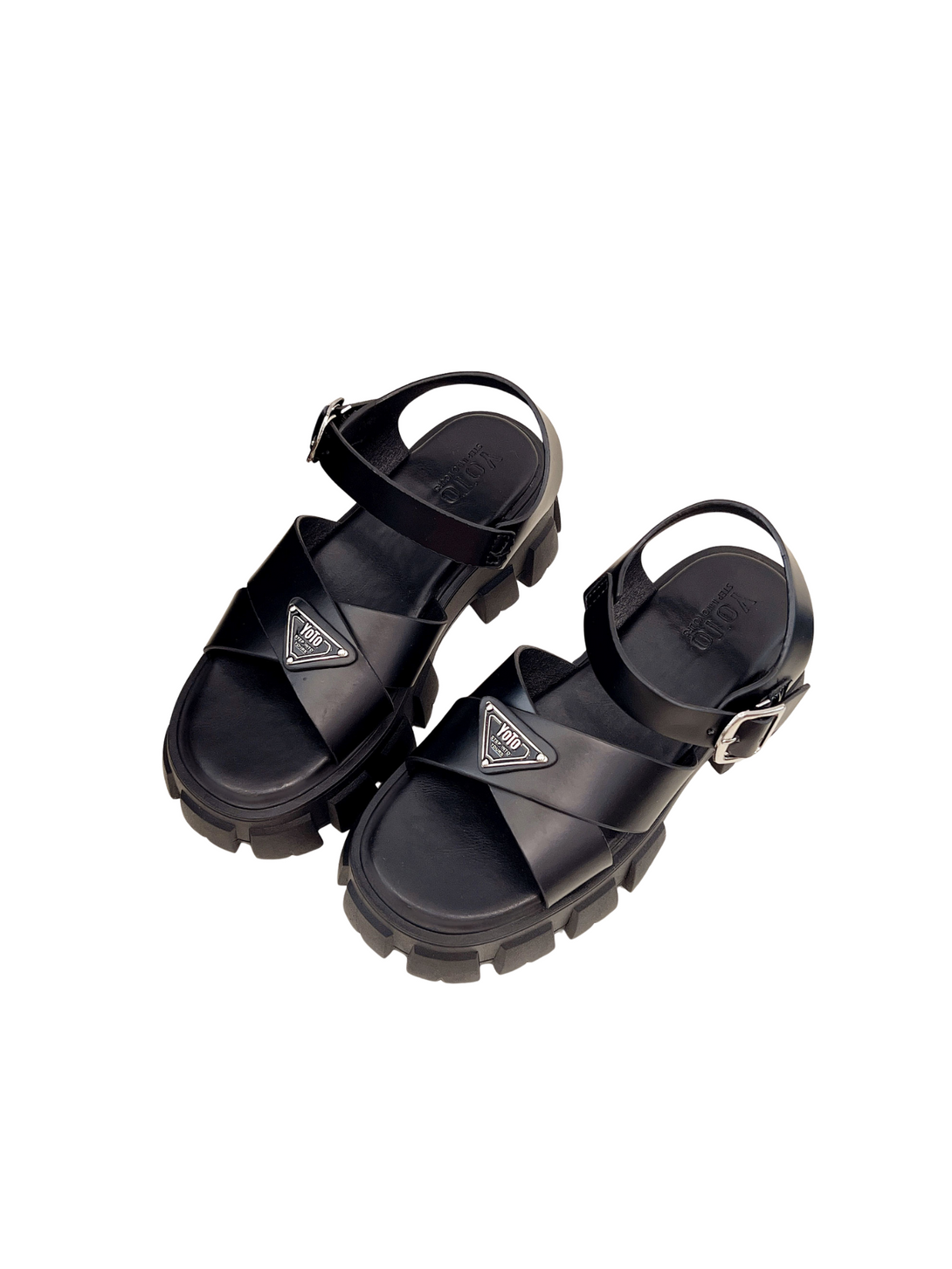 Urban Terrain Platform Sandal- White