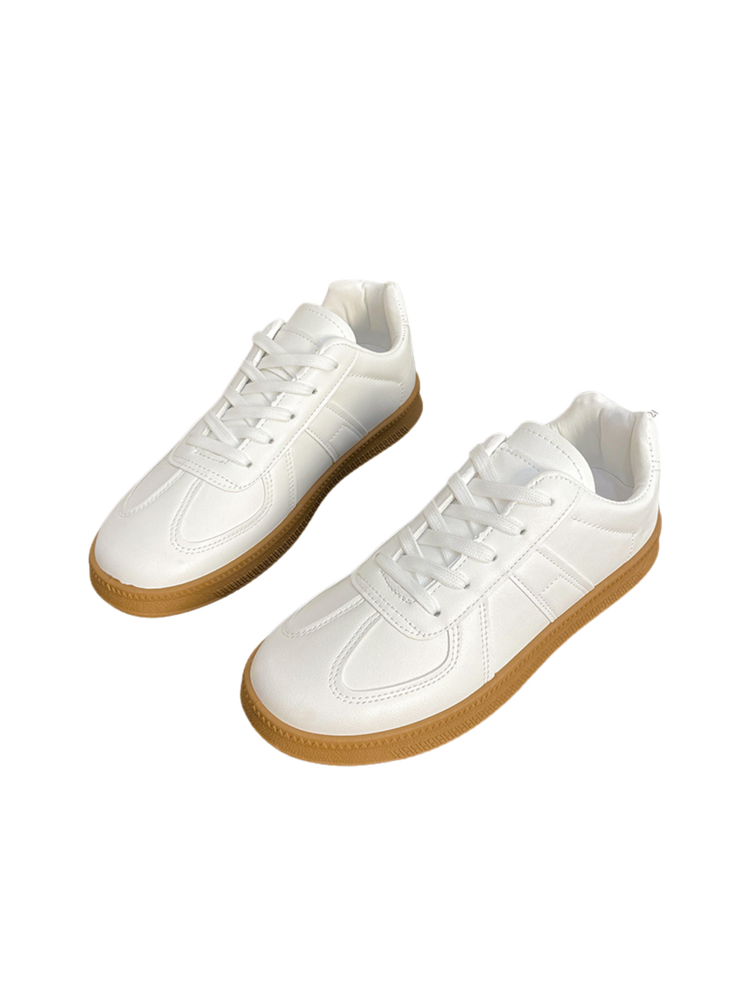 Rhythms Lace-up Sneakers-White