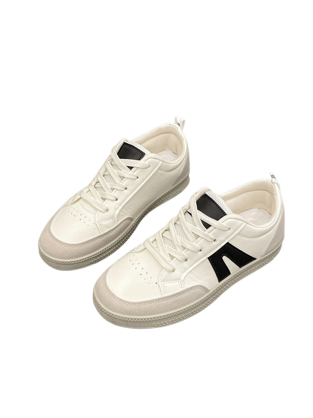 Voyage Lace-up Sneakers-Black