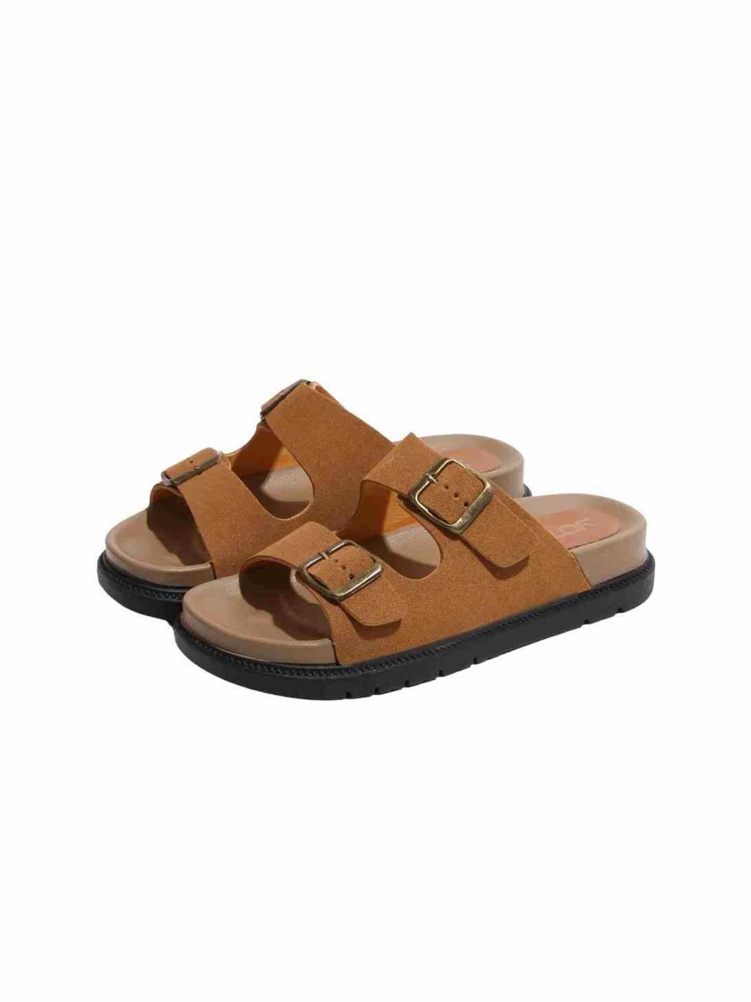 The Ease Suede Slip On Slipper- Khaki