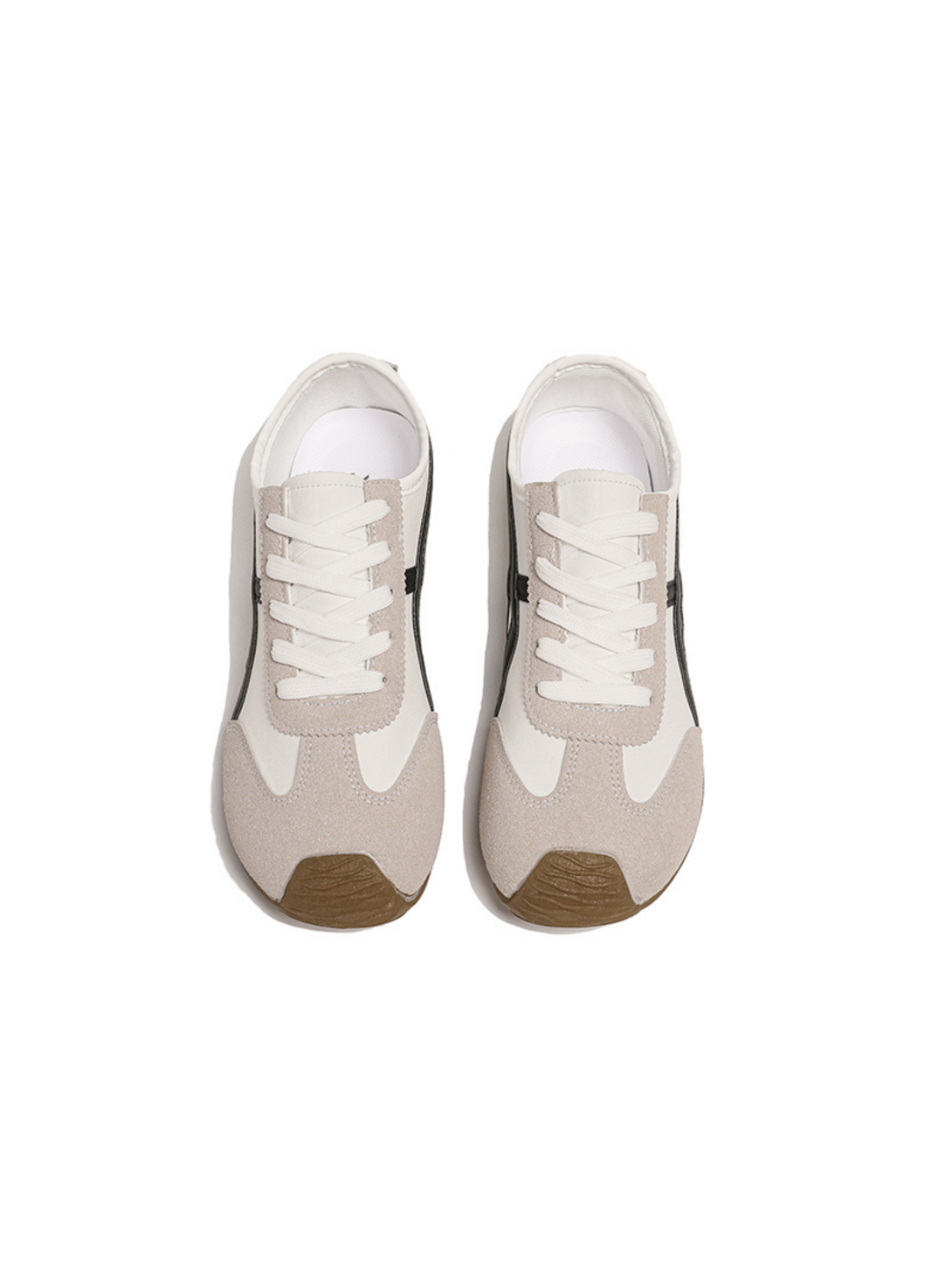 Simple Dash Lace-Up Sneaker-Pink