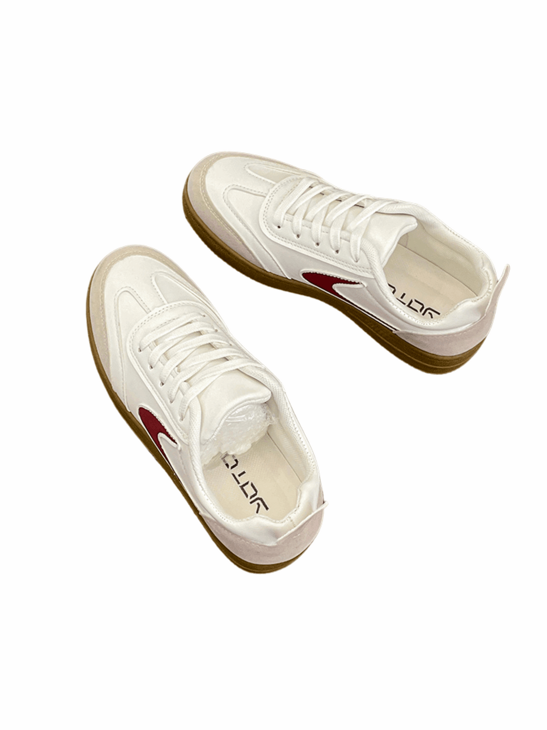 Simple Pace Low-top Sneakers-Red
