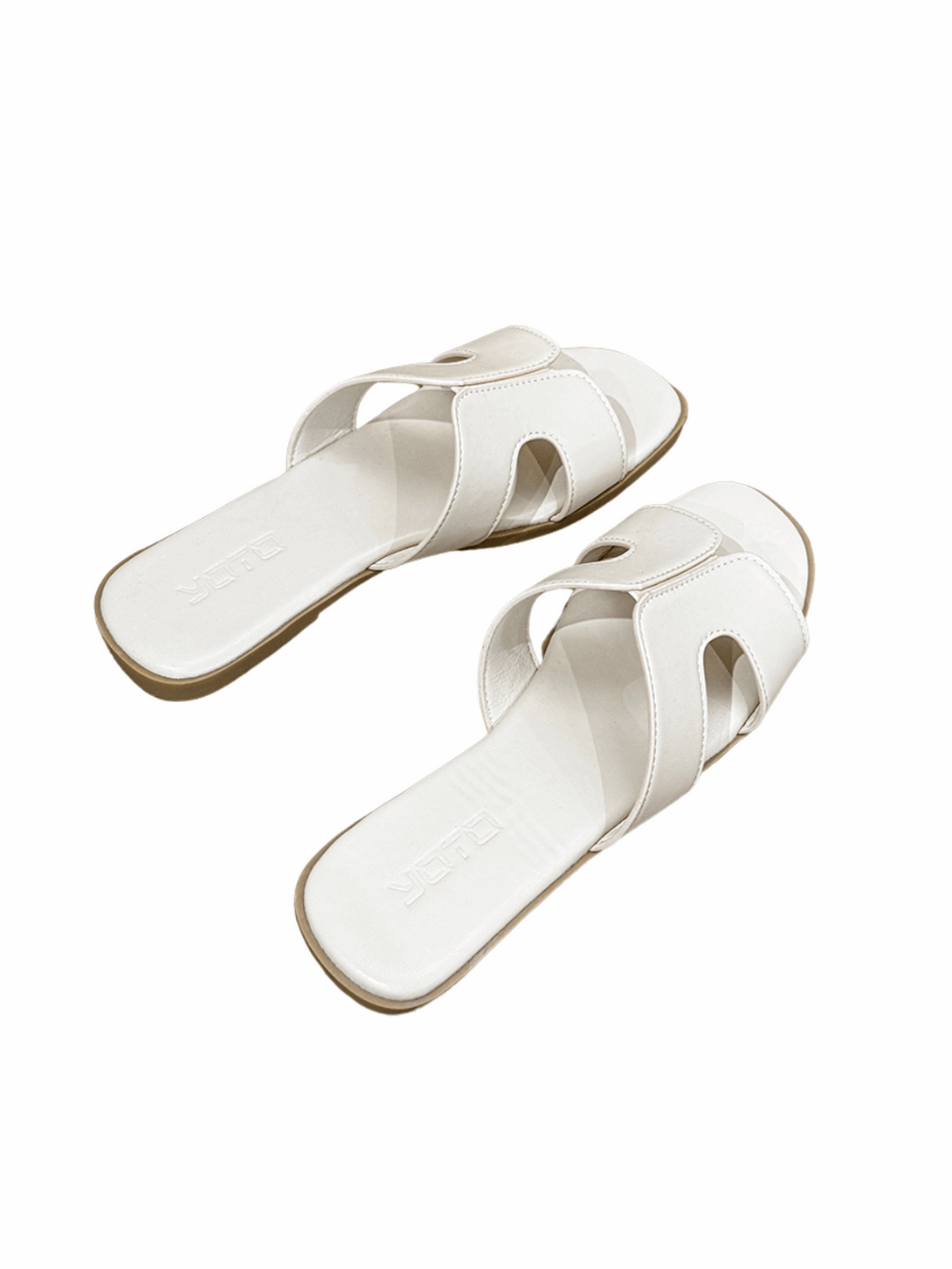 Vita Breeze Flat Slides-Brown