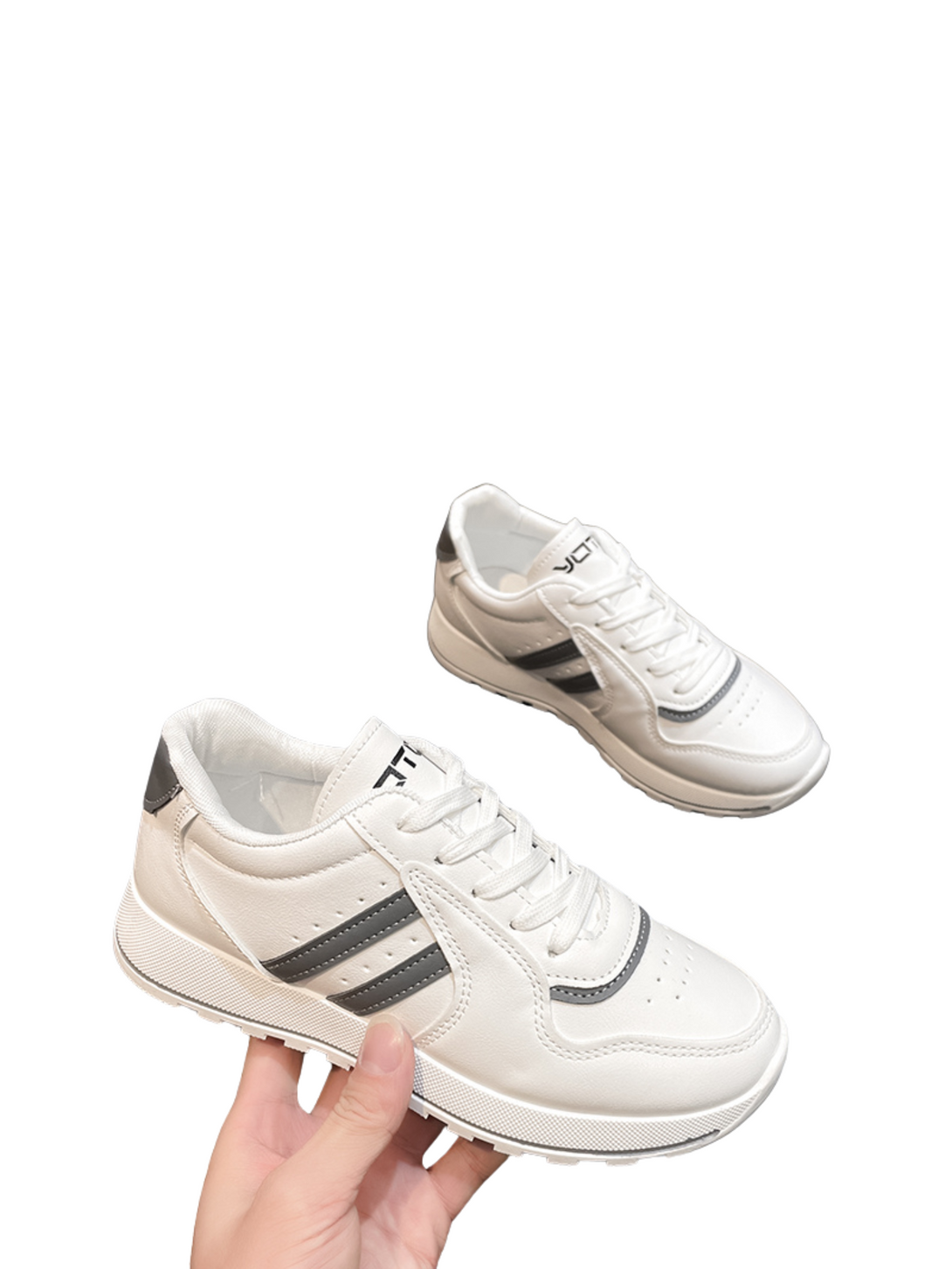 Balance Lace-up Sneakers-Black