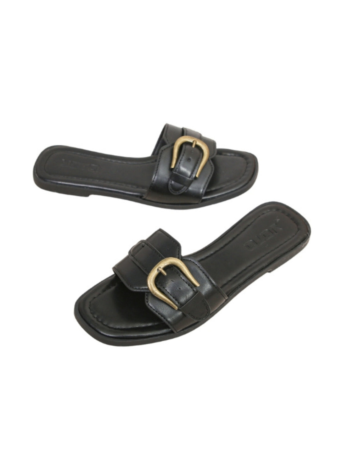 Urban Nova Flat Slides- Brown