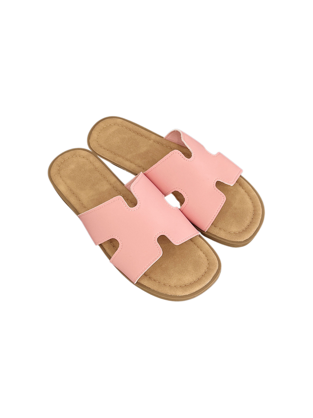 Vita Lily Slides Sandals-Pink