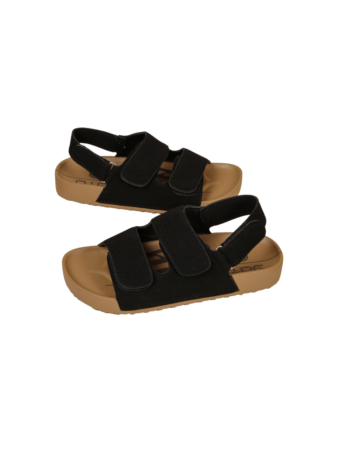 Walkthrough Everyday Adjustable Suede Sandals- Beige