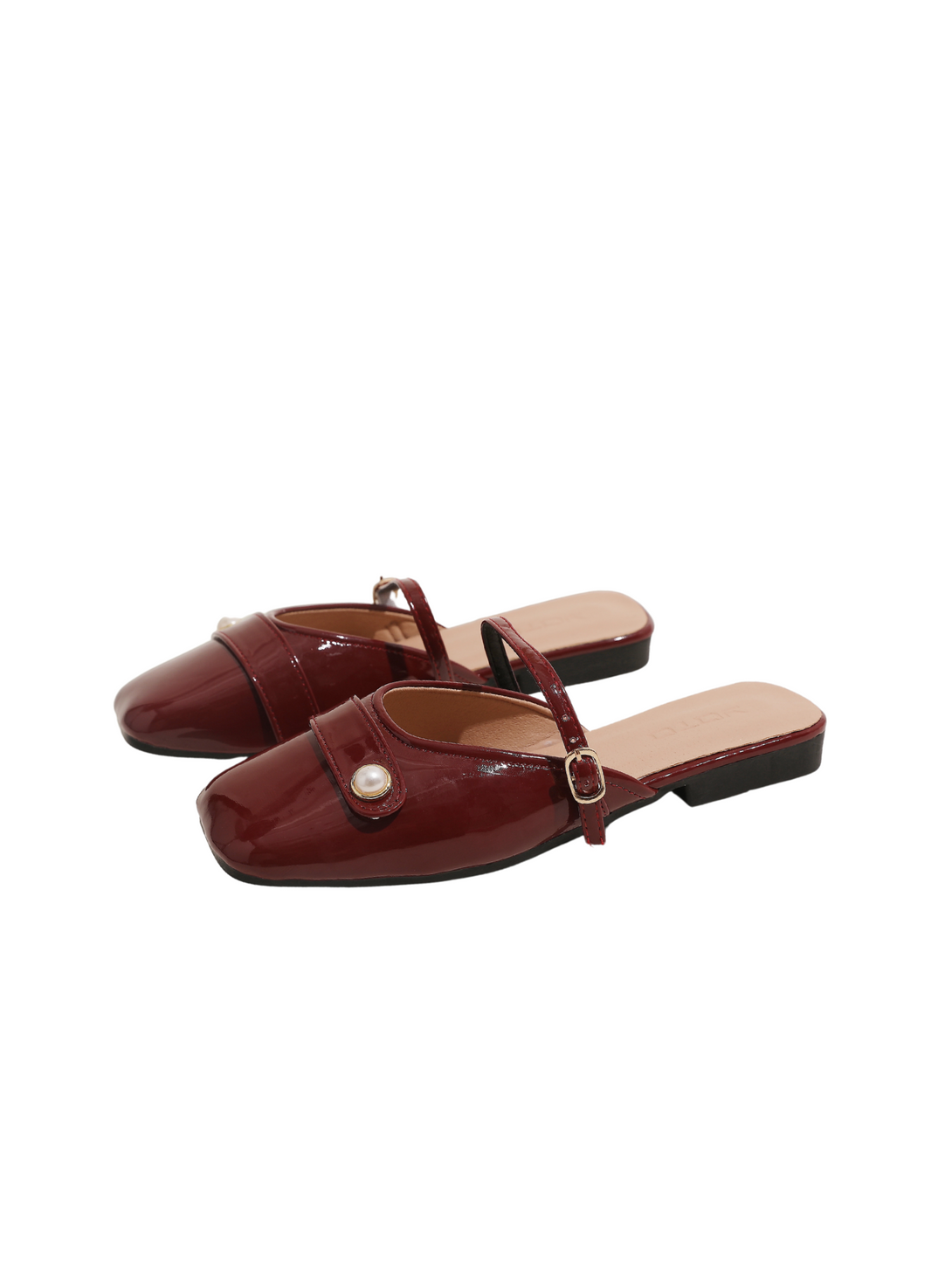 Élan Aura Close Toe Loafer-Red