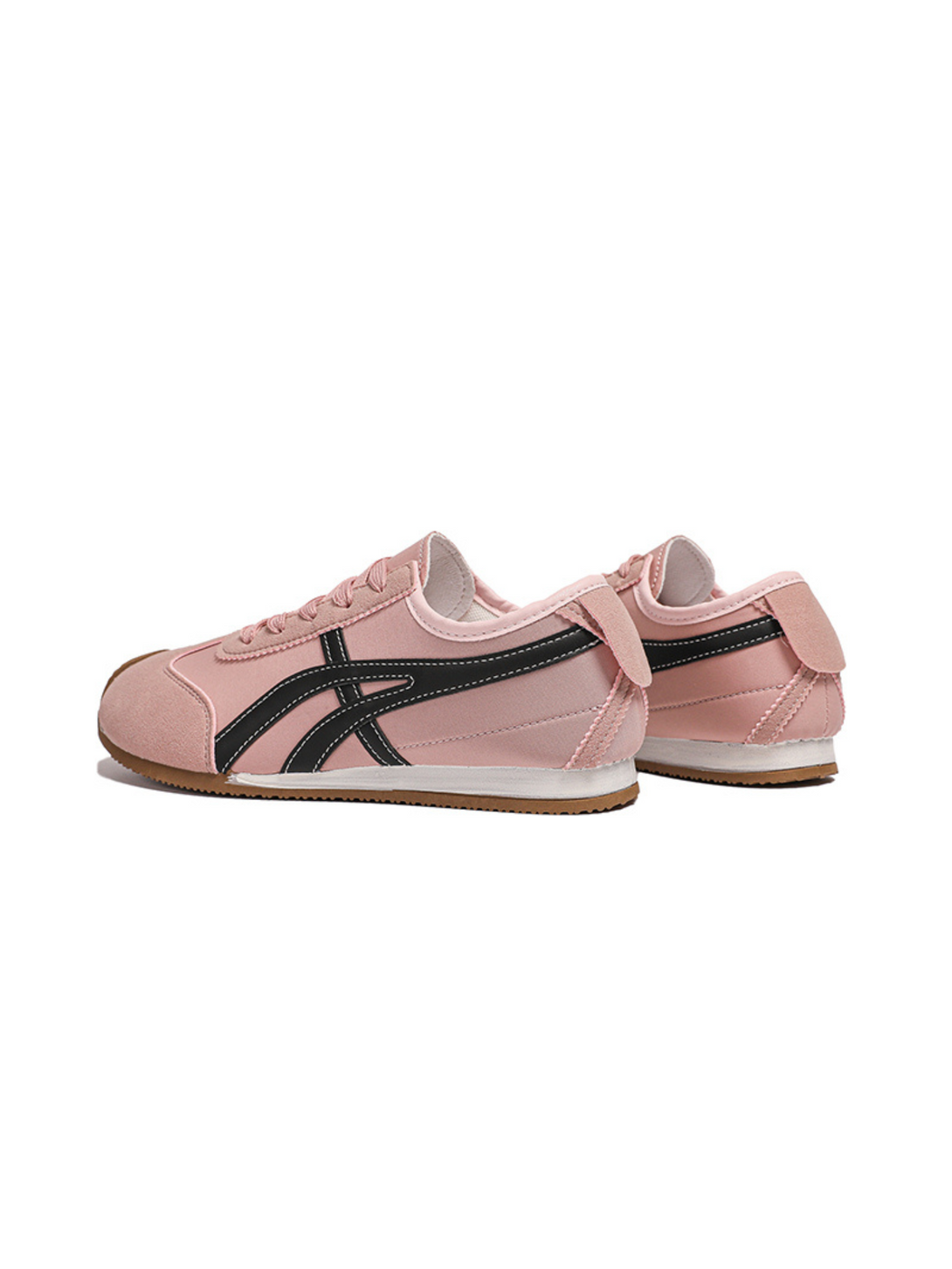 Simple Dash Lace-Up Sneaker-Pink