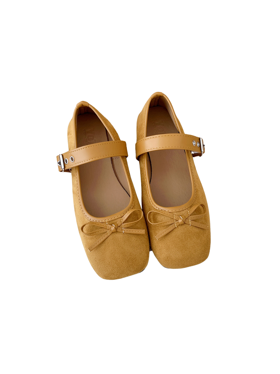 Velouré Élise Closed Toe Loafer- Yellow