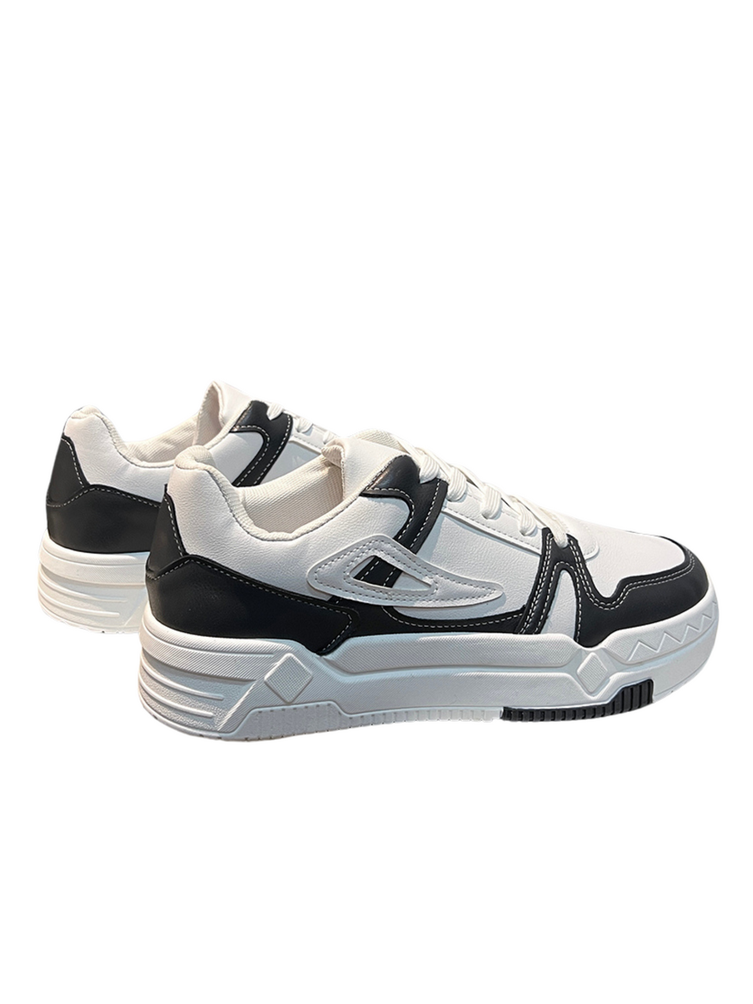 Stride Lace-up Sneakers-Blue