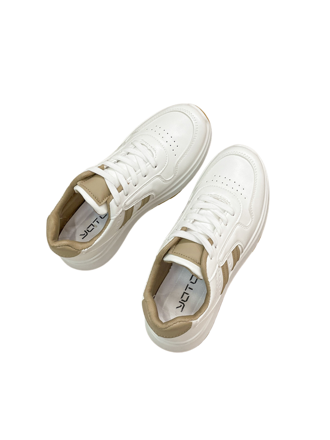 Haven Lace-up Sneakers-Khaki