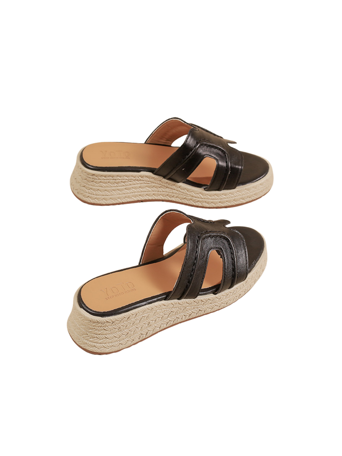 Driftwalk Breeze Espadrille Slide Sandals-Off-White