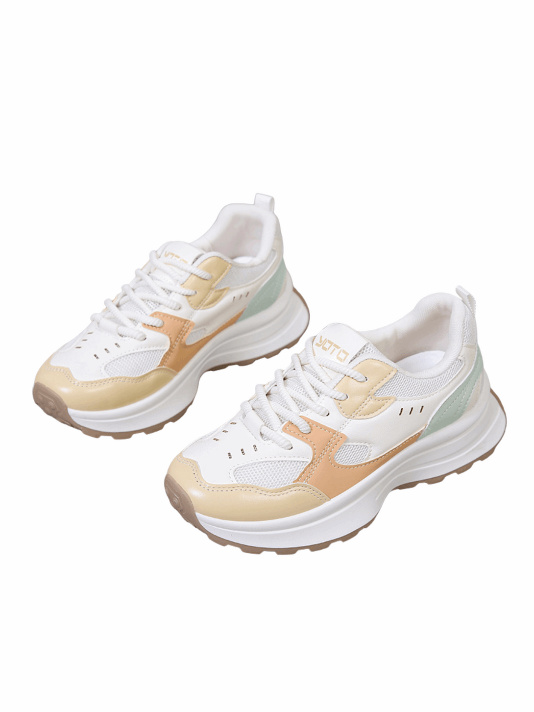AirStride Zephyr Lace-up Sneakers-Yellow