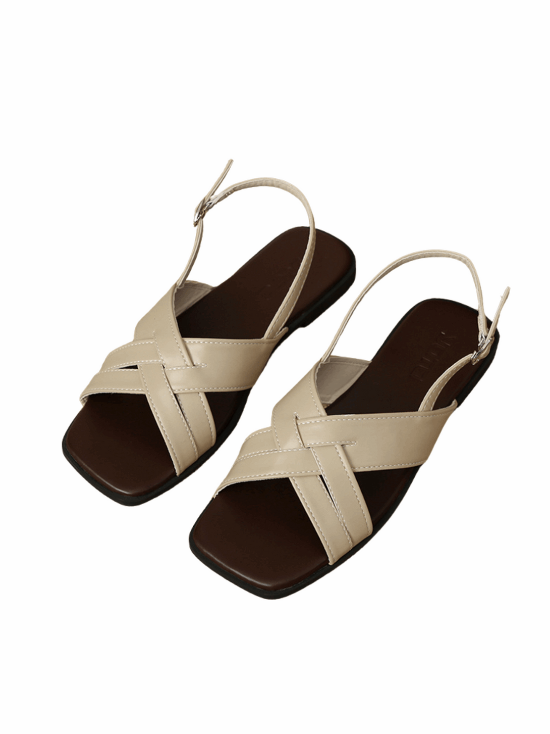 Vita Flex Flat Sandal-Khaki