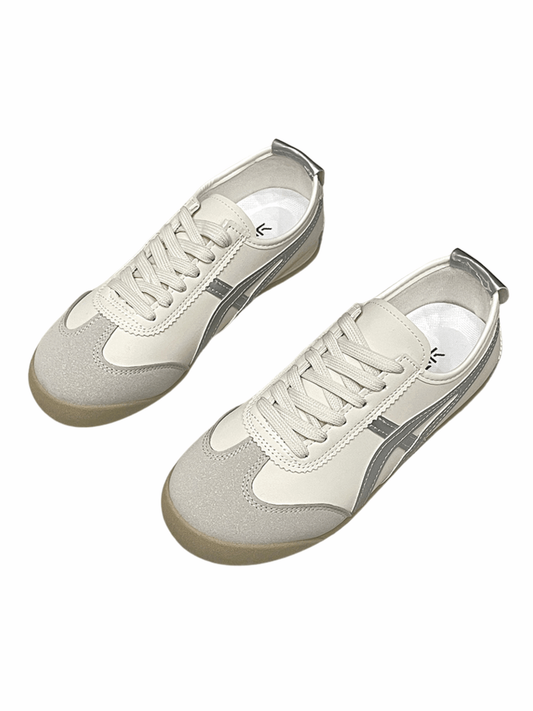Simple Sprint Lace-up Sneakers-Black