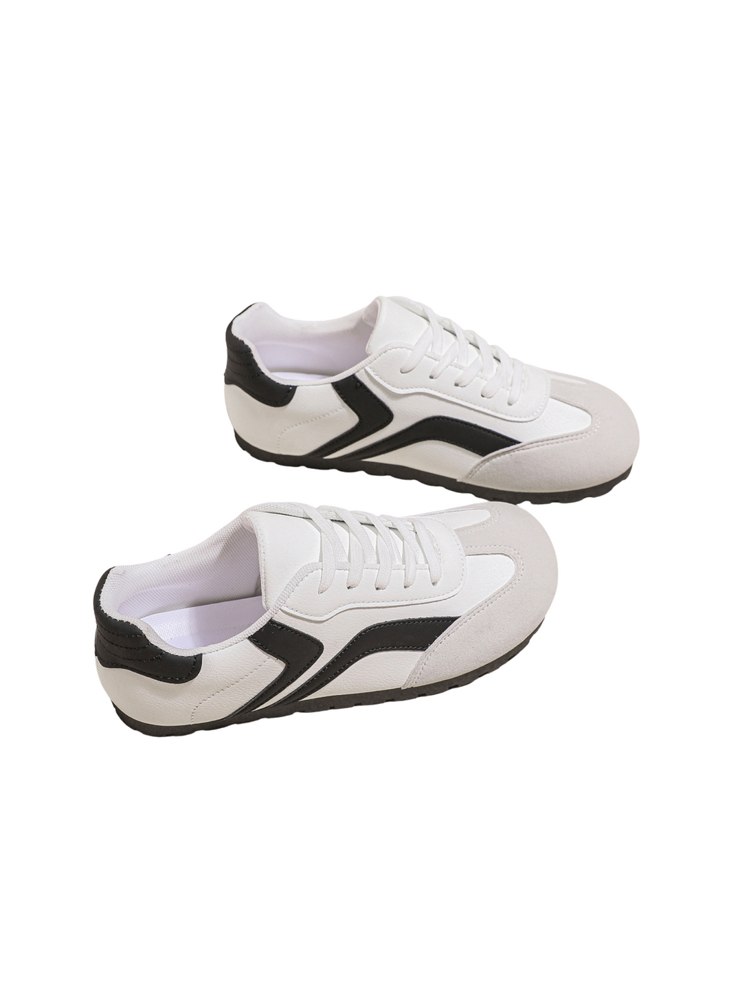 Simple Savvy Lace-Up Sneaker-White