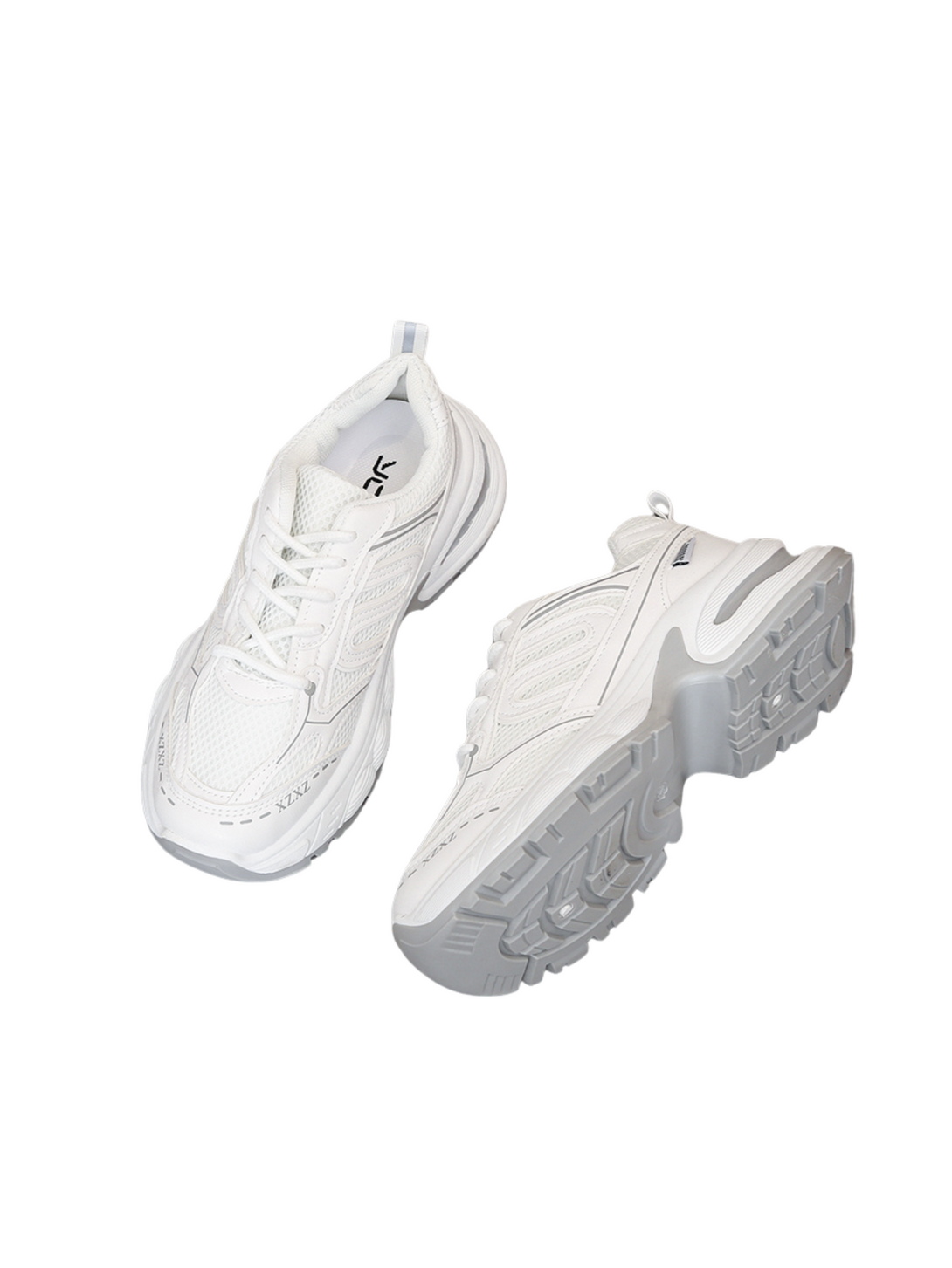 AirStride Breeze Lace-up Sneakers-Gray