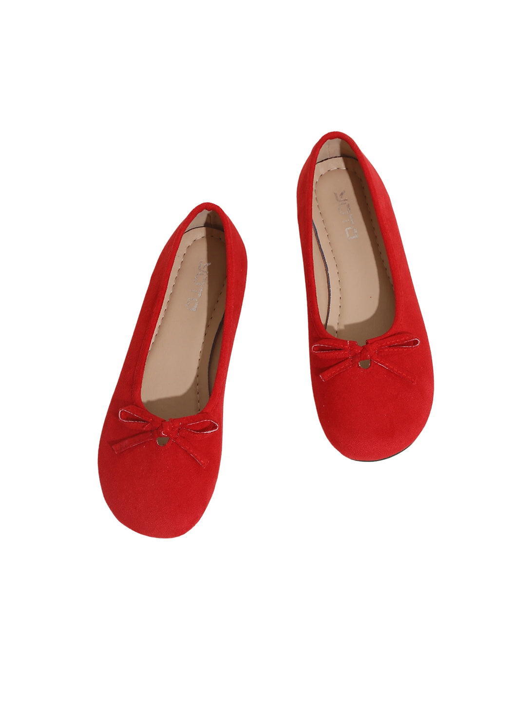 Velouré Axis Close Toe Suede Loafer-Apricot