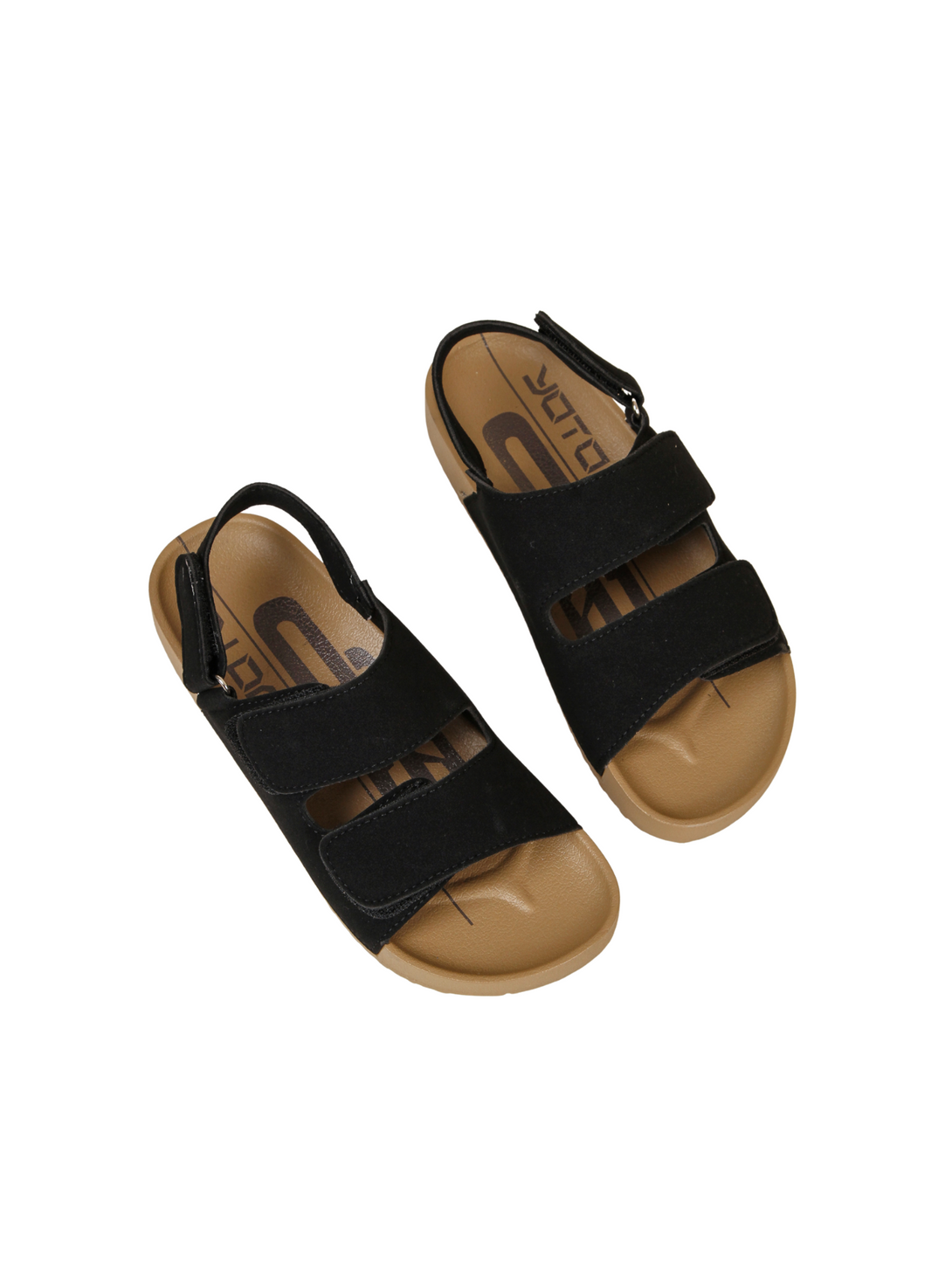 Walkthrough Everyday Adjustable Suede Sandals- Beige