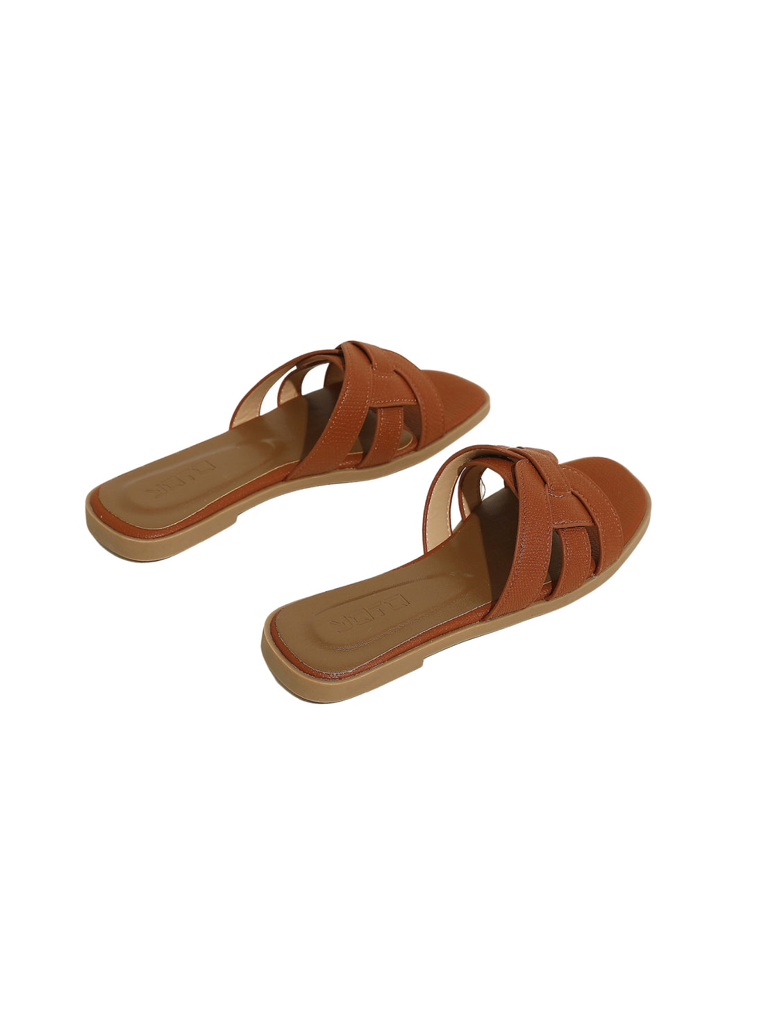Vita Craft Flat Sandals-Beige